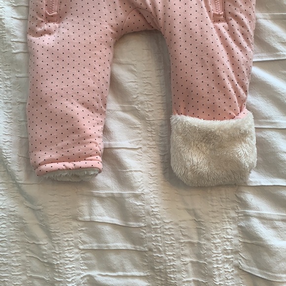 Baby Gap Pink Bear Bunting Suit - Picture 4 of 7